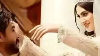 مولانا خوانی محمدرضا علیمردانی در مراسم ازدواج مریم مومن/ویدیو