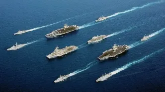 جنگ دو غول دریایی ترکیه و فرانسه/ ناوهواپیمابر اردوغان مچ ناوهواپیمابر مکرون را می خواباند؟