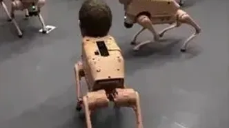 سگ‌های رباتیک با چهره ایلان ماسک و مارک زاکربرگ!