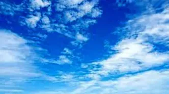 تغییر عجیب رنگ آسمان عراق +فیلم