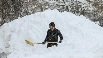 بارش نیم متری برف، مردم این منطقه را غافلگیر کرد