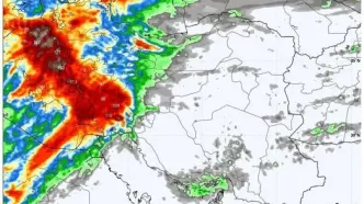 طوفان تگرگ و برف در راه است! از فردا کشور غرق در سرمای کشنده می‌شود!