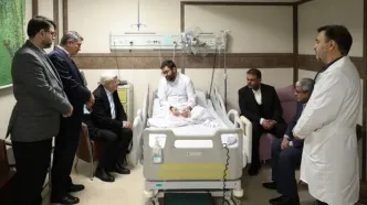 گریه معاون پزشکیان در آغوش محمدرضا عارف