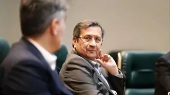 ببینید/ اولین تصاویر همتس در بانک مرکزی/ فرزین از او استقبال کرد