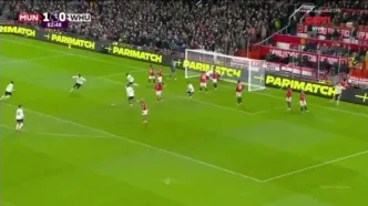 ویدیو: گل اول وستهام به منچستریونایتد توسط سونجوتو ماجاسا