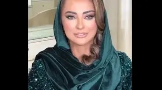 نفیسه روشن در مجلسی‌ترین حالت ممکن در شب یلدا+ویدیو