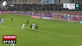 پنالتی برای خیبر/ گل اول خیبر به استقلال را ببینید + ویدیو