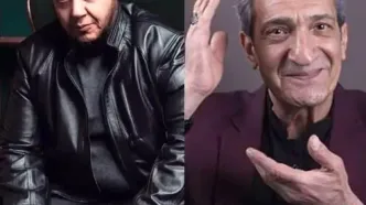 بوسه خشایار راد به پیشانی مازیار لرستانی/ ویدئو