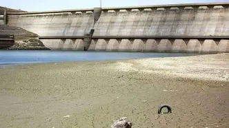 ۹۷ درصد ذخیره آب در سد کرج خالی شد
