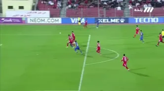 ببینید؛ گل اول استقلال به المحرق توسط قلی‌زاده دقیقه 14