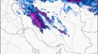 قوی‌ترین سامانۀ برفی در راه ایران