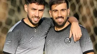 همه چشم انتظار منیر و مهران در تمرین استقلال