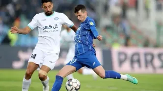 برتری گل‌گهر مقابل استقلال در پایان نیمه نخست