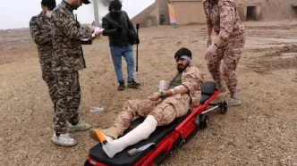 رقابت گروه‌های تخصصی طب رزمی سپاه