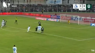 ویدیو: گل اول خیبر به استقلال توسط مهرداد قنبری