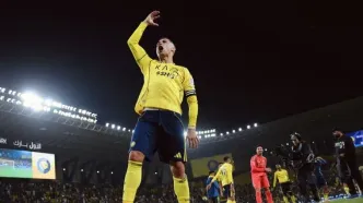 ویدیو| رونالدو بدون هیچ حرکتی موفق به گلزنی شد/ عجیب‌ترین و آخرین گل کریستیانو در سال ۲۰۲۵