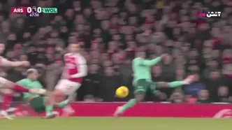 ببینید؛ خلاصه بازی آرسنال 2 - ولورهمپتون 1