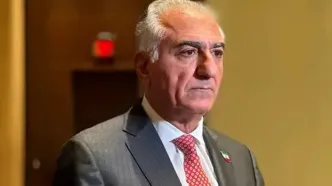 افشاگری منافقین: رضا پهلوی همزمان با فراخوان داخل ایران، پارتی داشت/ عکس