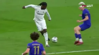 ویدیو: گل دوم رئال مادرید به موناکو توسط امباپه