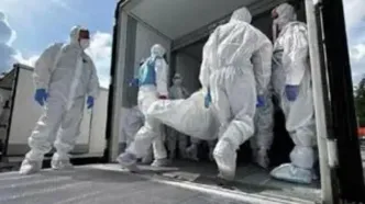 مبادله اجساد ۱۰۳۸ نظامی بین روسیه و اوکراین