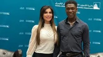 سیدورف در کنار همسر ایرانی و خندانش سال نو را جشن گرفت!