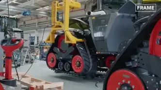 مراحل طراحی و تولید تراکتور و ماشین آلات پیشرفته کشاورزی در آلمان