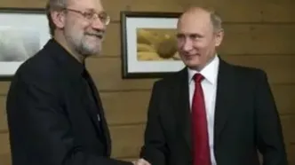 کرملین: لاریجانی با پوتین دیدار کرد