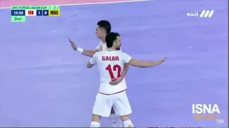 گل دوم تیم ملی فوتسال ایران به مالزی را ببینید + ویدیو