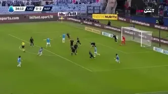 ببینید| خلاصه بازی لاتزیو مقابل ناپولی