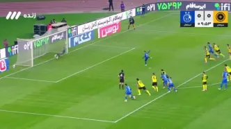 ویدیو: گل اول استقلال به سپاهان توسط آسانی