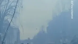 ویرانگری موشک اسکندر روسیه در حمله به اوکراین