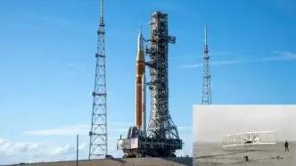 هواپیمای برادران رایت به ماه می‌رود