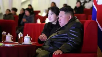 جشن سال نو «کیم جون اون» همراه  با جانشین خود