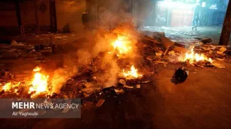 تصویری از لحظه تیراندازی تروریست‌های مسلح در خیابان‌های فردیسِ کرج