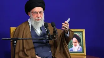 دیدار رهبر انقلاب با خانواده شهدای اقتدار و جنگ دوازده روزه