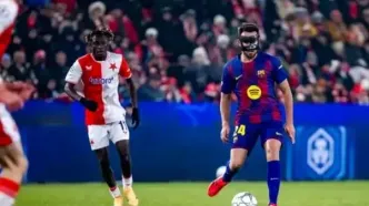 دو ستاره بارسا از سرمای پراگ عبور کردند