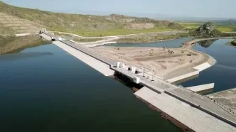 یک سد مهم ایران سرریز کرد