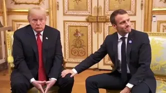 پیام ماکرون به ترامپ درباره ایران، سوریه و گرینلند