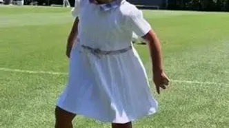 ویدئو: تمرینات خانگی نیمار و لحظات شیرین همراه دخترش