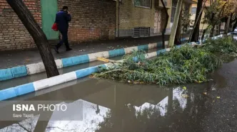 صدور هشدار بارش برای تهران طی امروز