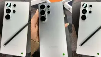 نخستین تصاویر لورفته از پرچمدار جدید سامسونگ