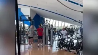 ویدئو: چالش پرش کریستیانو و جوکوویچ‏