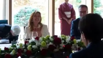 جورجیا ملونی با کیک تولد غافلگیر شد