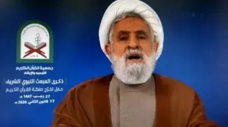 دبیرکل حزب الله لبنان: آمریکا خواهان ایران آزاد نیست/ ترامپ از اشغالگری حمایت می‌کند