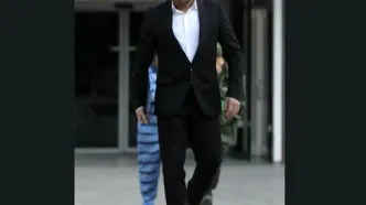 اولین عکس از امیر آقایی در کارواش