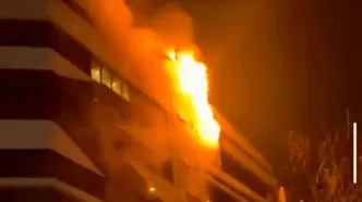 ماجرای آتش‌سوزی در یوسف‌آباد تهران