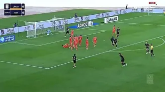 ویدیو| کاشته مهار نشدنی سامان قدوس/ گل الاتحاد کلبا به عجمان