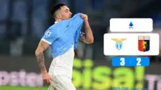 ویدئو: خلاصه بازی لاتزیو 3 - 2 جنوا ‏