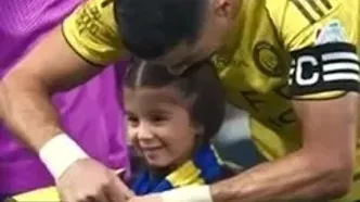 ویدئو: حرکت زیبای رونالدو در بازی النصر-القادسیه