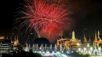 مراسم جشن سال نو میلادی در سراسر جهان/تصاویر